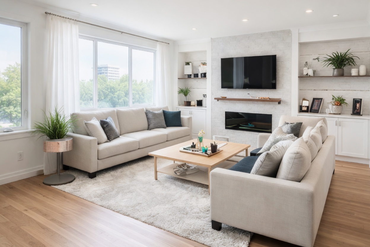 Renovasi Ruang Keluarga Modern